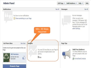 Min. 30 likes
required