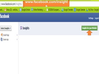www.facebook.com/insight
s