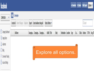 Explore all options.