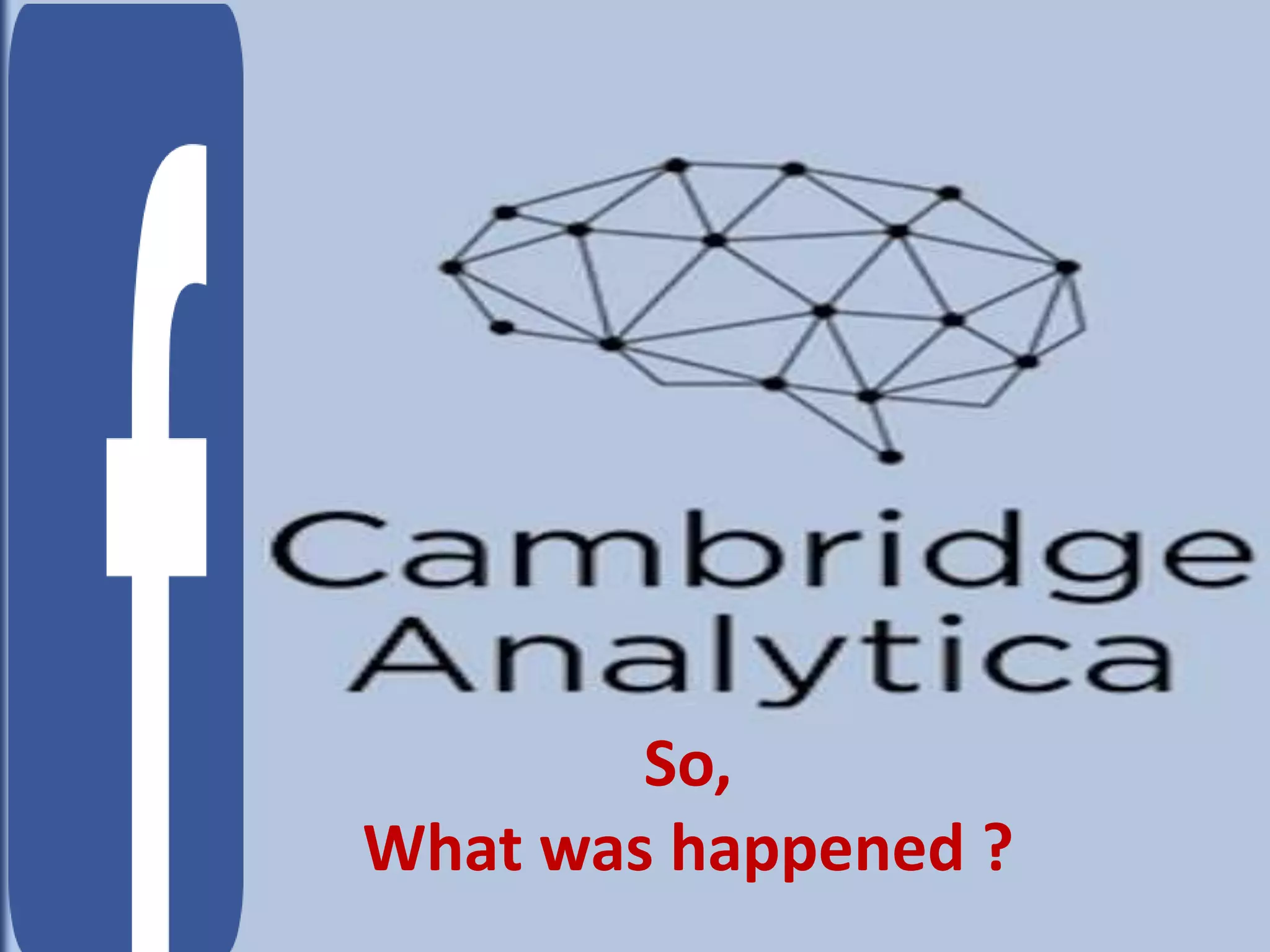 So,
What was happened ?
 