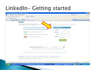 Facebook and linked in 101