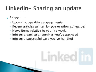 Facebook and linked in 101