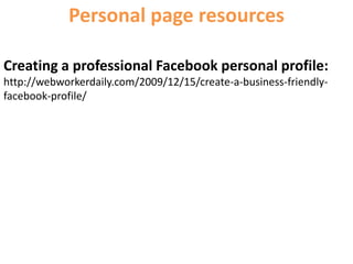 Personal PageCollect a lot of friends!Make sure everyone who needs her can find her via the info tab – semi-private settingsGet involved in a lot of crime-fighting groups 