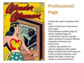 Professional page best practicesFan other pages and cross-promote themCreate the wall posts that will address questionsFacebook Insights!! – also can track custom tabsFocus on one or two areas of emphasisCreate shareable content