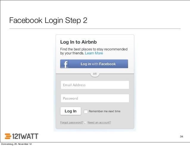 Facebook Login And Open Graph