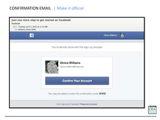 CONFIRMATION EMAIL Make it official
 