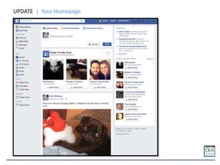 UPDATE Your Homepage
 