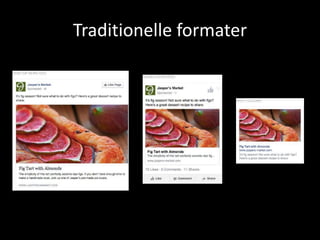 Traditionelle formater
 