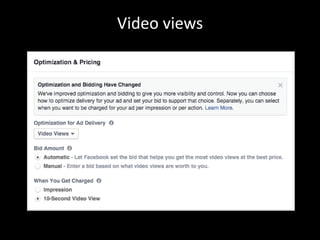 Video views
 