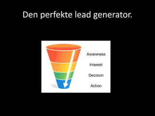 Den perfekte lead generator.
 