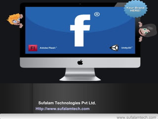 Facebook Application Development




        Sufalam Technologies Pvt Ltd.
       Http://www.sufalamtech.com

                                        www.sufalamtech.com
 