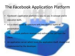 Facebook app development | PPTX
