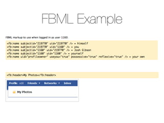 FBML Example
 