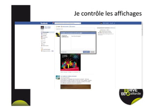 Je contrôle les affichages
 