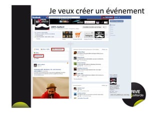 Je veux créer un événement
 