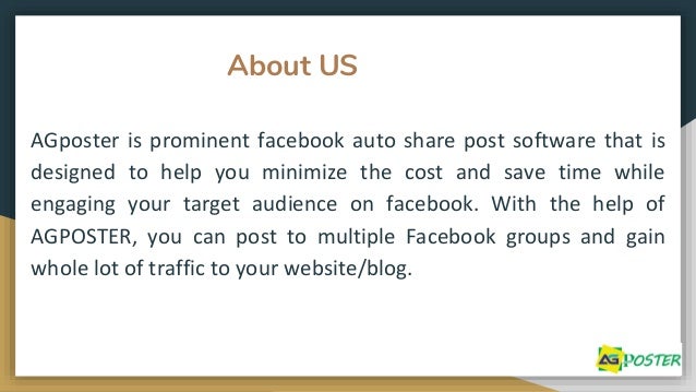 Facebook Auto Share Post Software