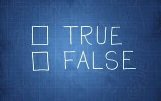 True or False