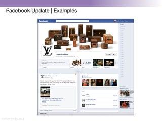 Facebook Update | Examples




CAITLIN DALEY, 2012
 