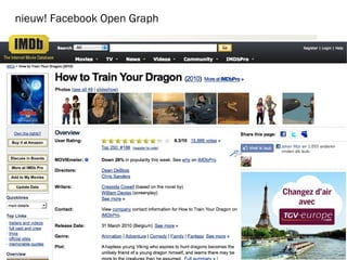 nieuw! Facebook Open Graph 