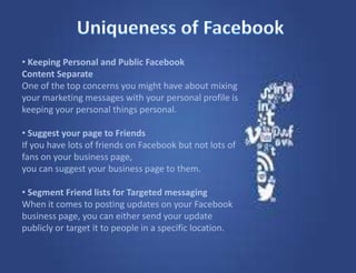 Facebook Case Study Slideshow Facebook case study | PPTX