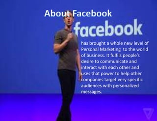 Facebook Case Study Slideshow Facebook case study | PPTX