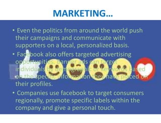 Facebook Case Study Slideshow Facebook case study | PPT