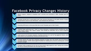 Facebook case study | PPTX