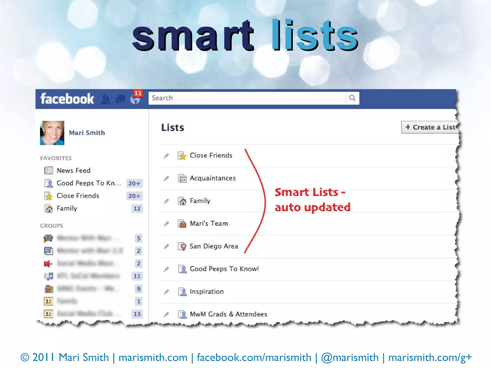 smart  lists 