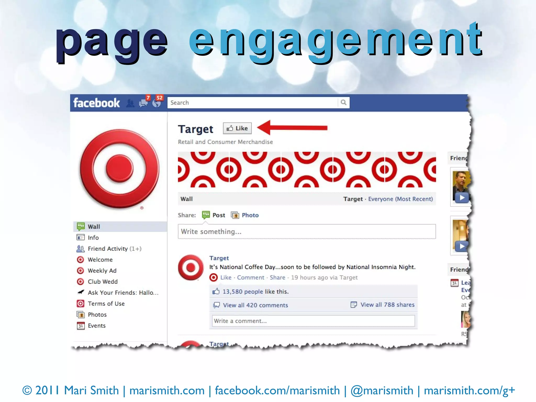 page  engagement 
