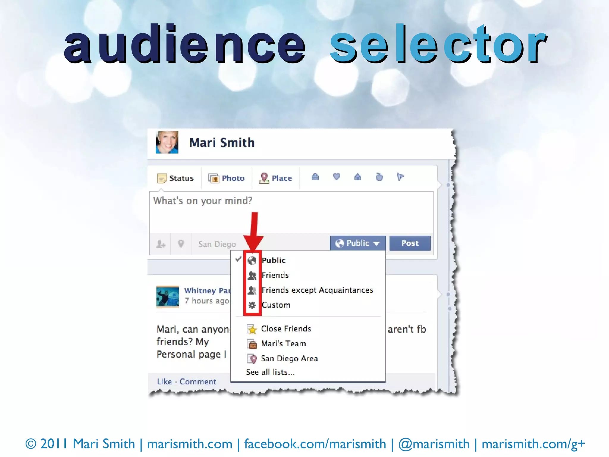 audience  selector 