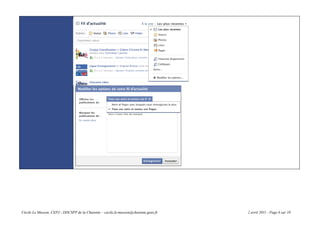 Cécile Le Masson, CEPJ - DDCSPP de la Charente – cecile.le-masson@charente.gouv.fr   2 avril 2011 - Page 6 sur 10
 