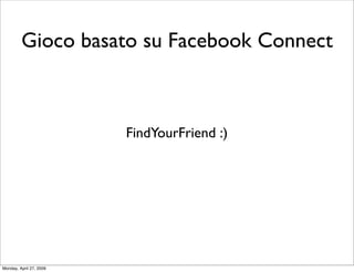 Facebook Connect