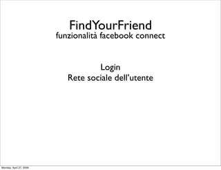 Facebook Connect