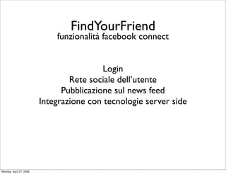 Facebook Connect