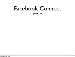 Facebook Connect