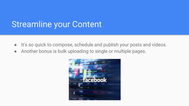 Facebook Creator Studio Ppt