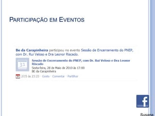 Participação em EventosSusana Branco