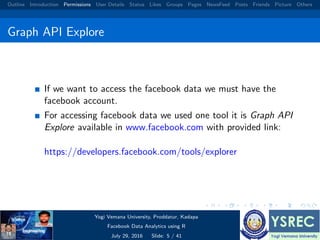 Facebook data analysis using r | PDF