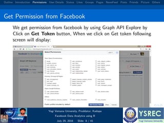 Facebook data analysis using r | PDF