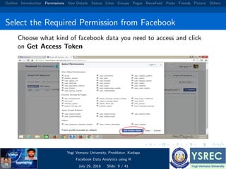 Facebook data analysis using r | PDF