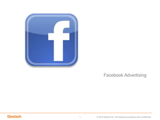 Facebook Advertising  