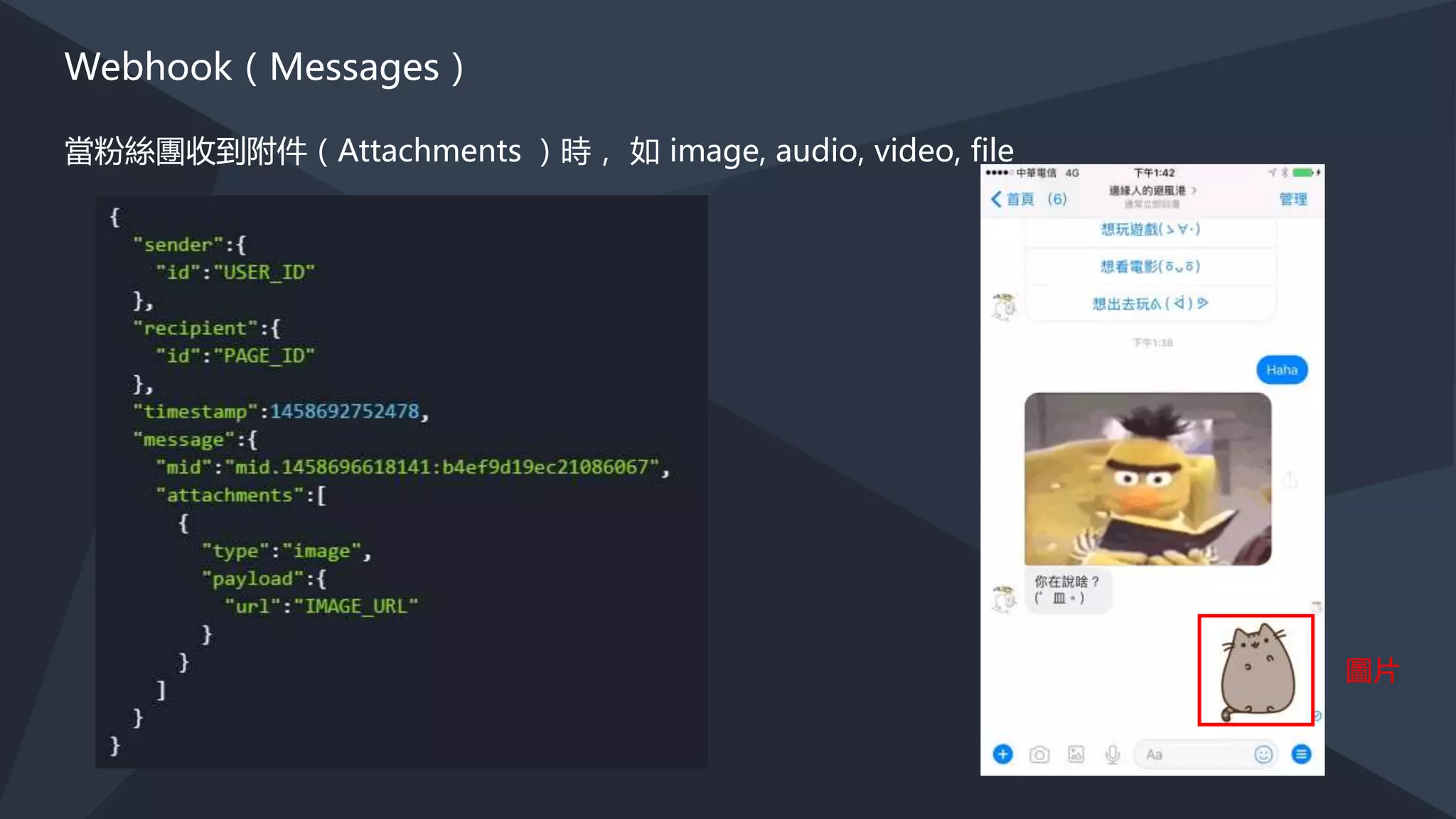 Webhook
驗證 Webhook 設定
 