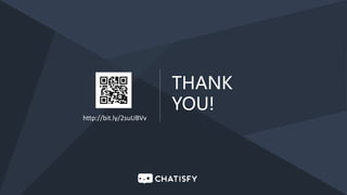 簡易操作介面
所見即所得的操作介面，搭配可直接
套用的對話模組，CHATISFY 讓您打
造自己的電商機器人就是這麼簡單
 