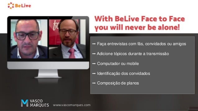 Facebook em direto mais social - Porto Canal