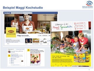 18
Beispiel Maggi Kochstudio
 