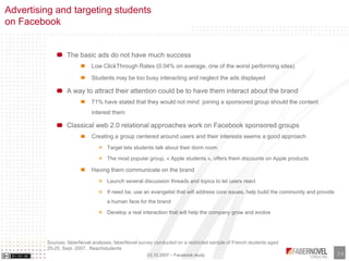 Research Paper - Facebook