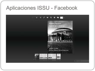 Aplicaciones ISSU - Facebook
 