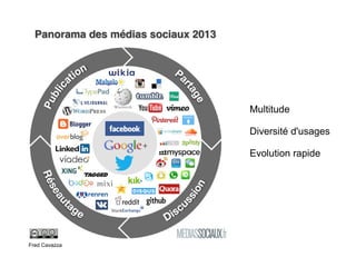 Fred Cavazza
Multitude
Diversité d'usages
Evolution rapide
 