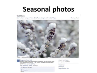 Seasonal photos
 