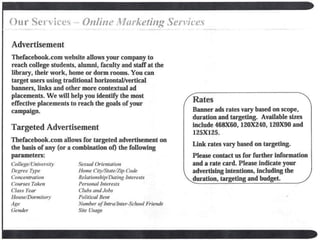 Eduardo Saverin 2004 - Upgrading his presentation